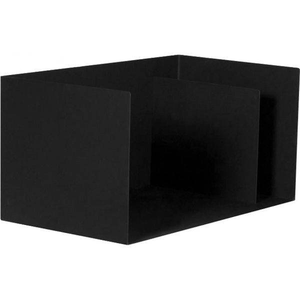 Magnus - Porte-bûches compact en acier noir 70 cm Bytom Magnus - Image 1