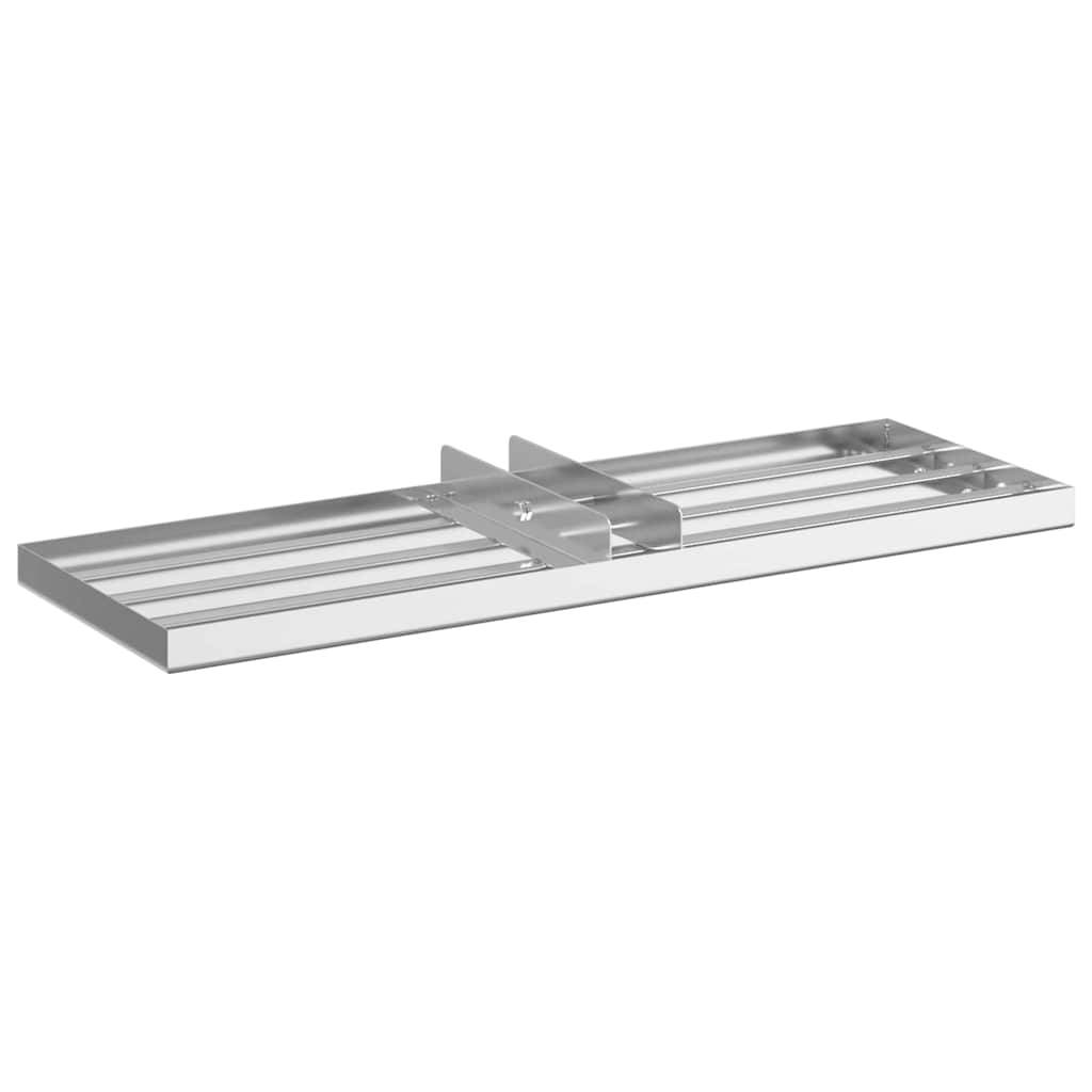 PANGIVO - Râteau de nivellement acier inoxydable argenté 75 x 25 x 6 cm - PANGIVO(Sans manche) - Image 6