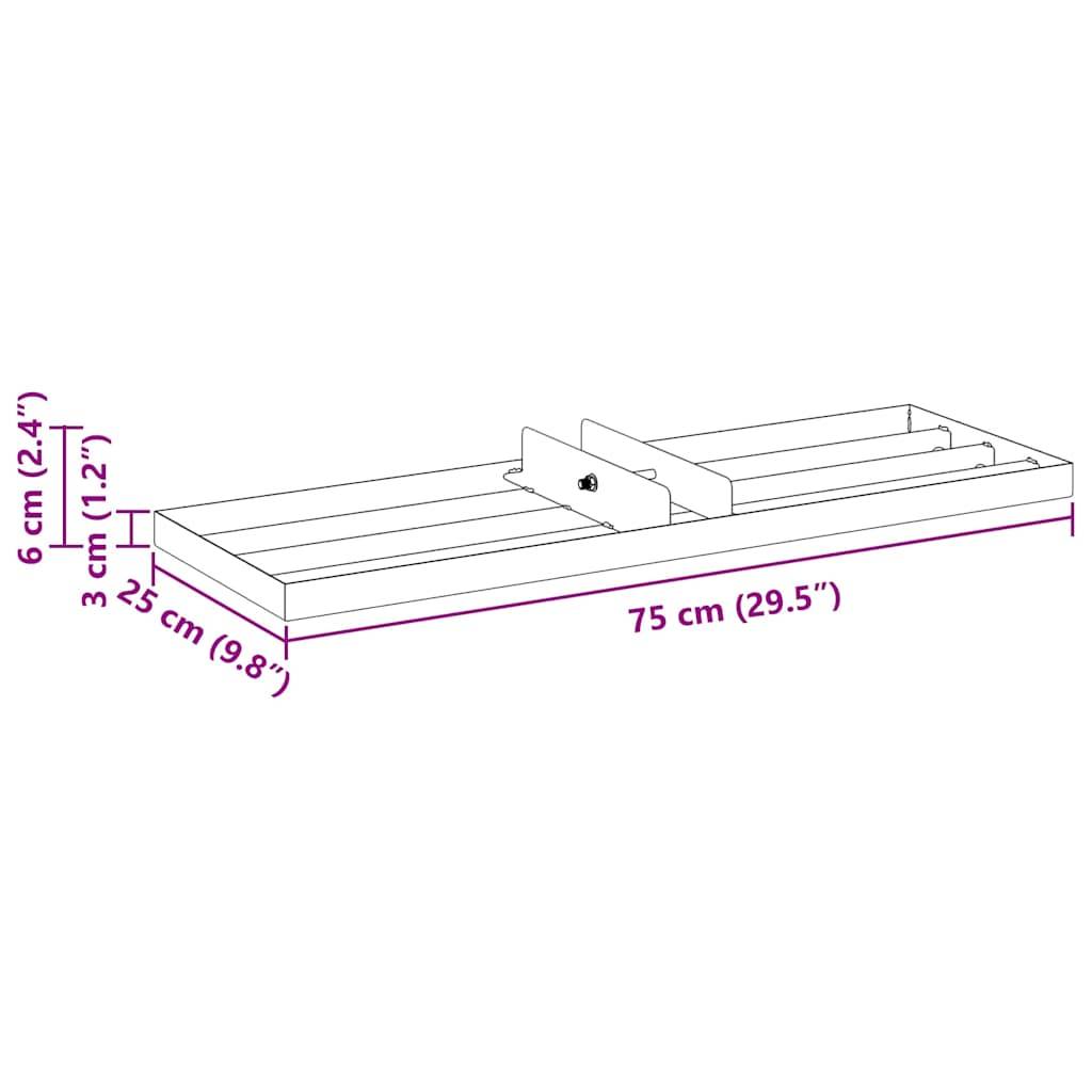 PANGIVO - Râteau de nivellement acier inoxydable argenté 75 x 25 x 6 cm - PANGIVO(Sans manche) - Image 8