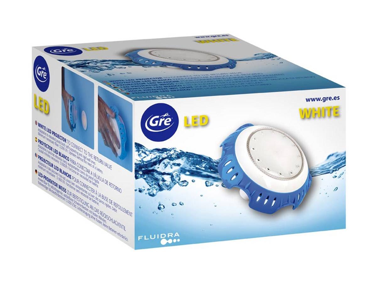 Gré - Projecteur LED blanc sans batterie pour piscine hors-sol - Gré - Imagen 3