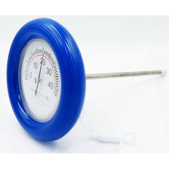 Thermomètre Piscine, Rond Flottant, Forme bouée, diamètre 18.5 cm - Image 3