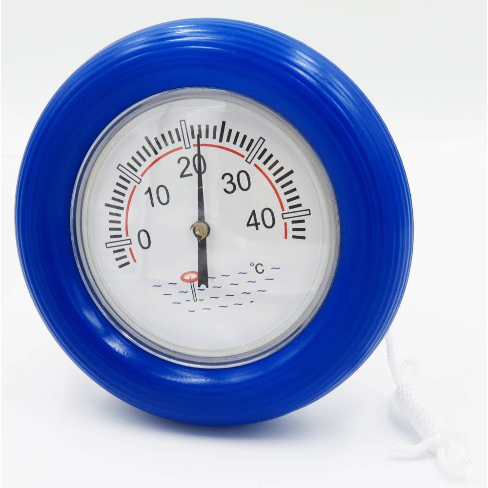 Thermomètre Piscine, Rond Flottant, Forme bouée, diamètre 18.5 cm - Image 4