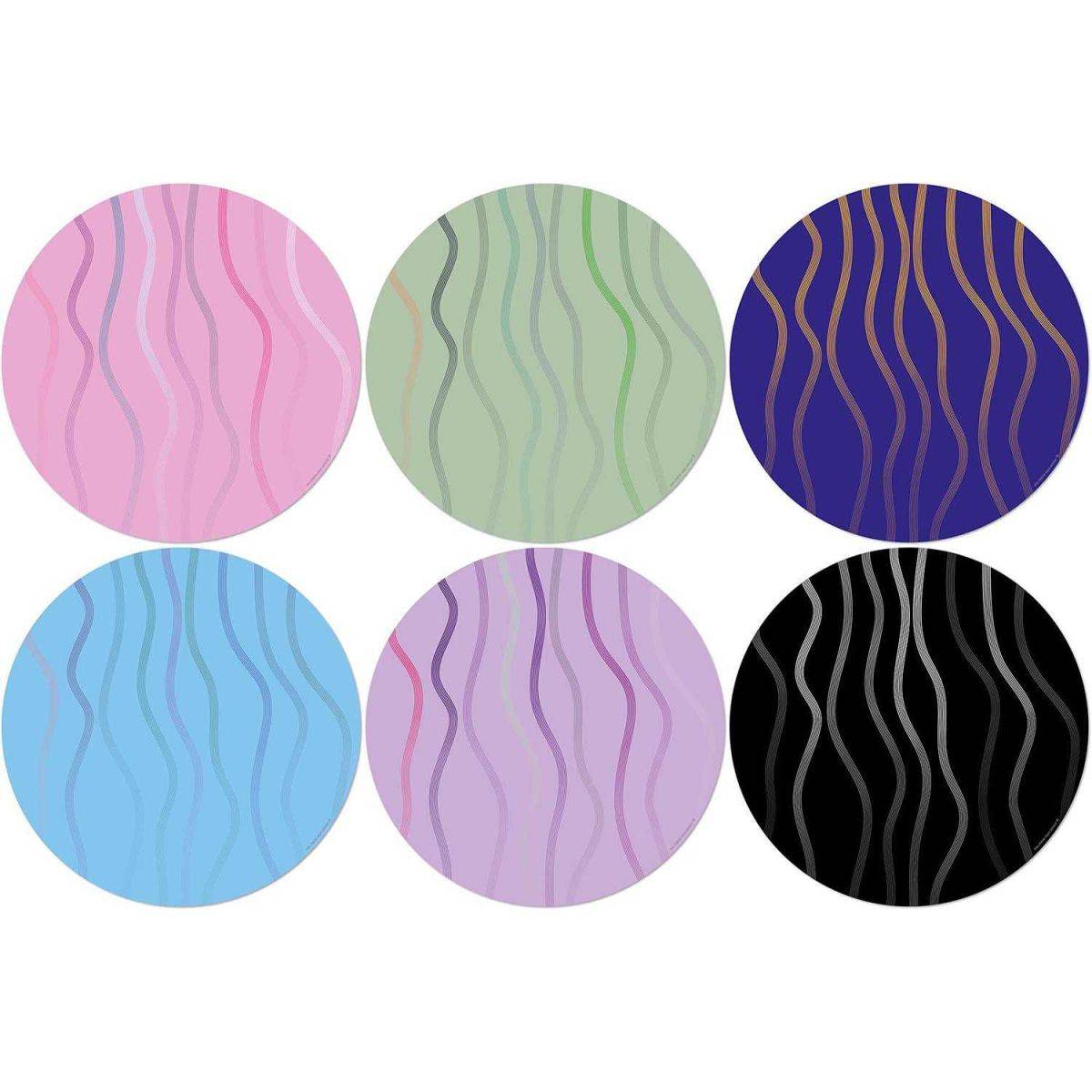 Set de table en vinyle 38 cm Ibiza Lot de 6 sets de table motifs assortis - Imagen 1