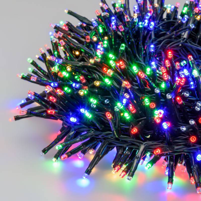 Lotti - Guirlande Boa 20M D6cm 1000 mini LED multicolore blanc chaud et froid Multiflash 31V Lotti - Imagen 4