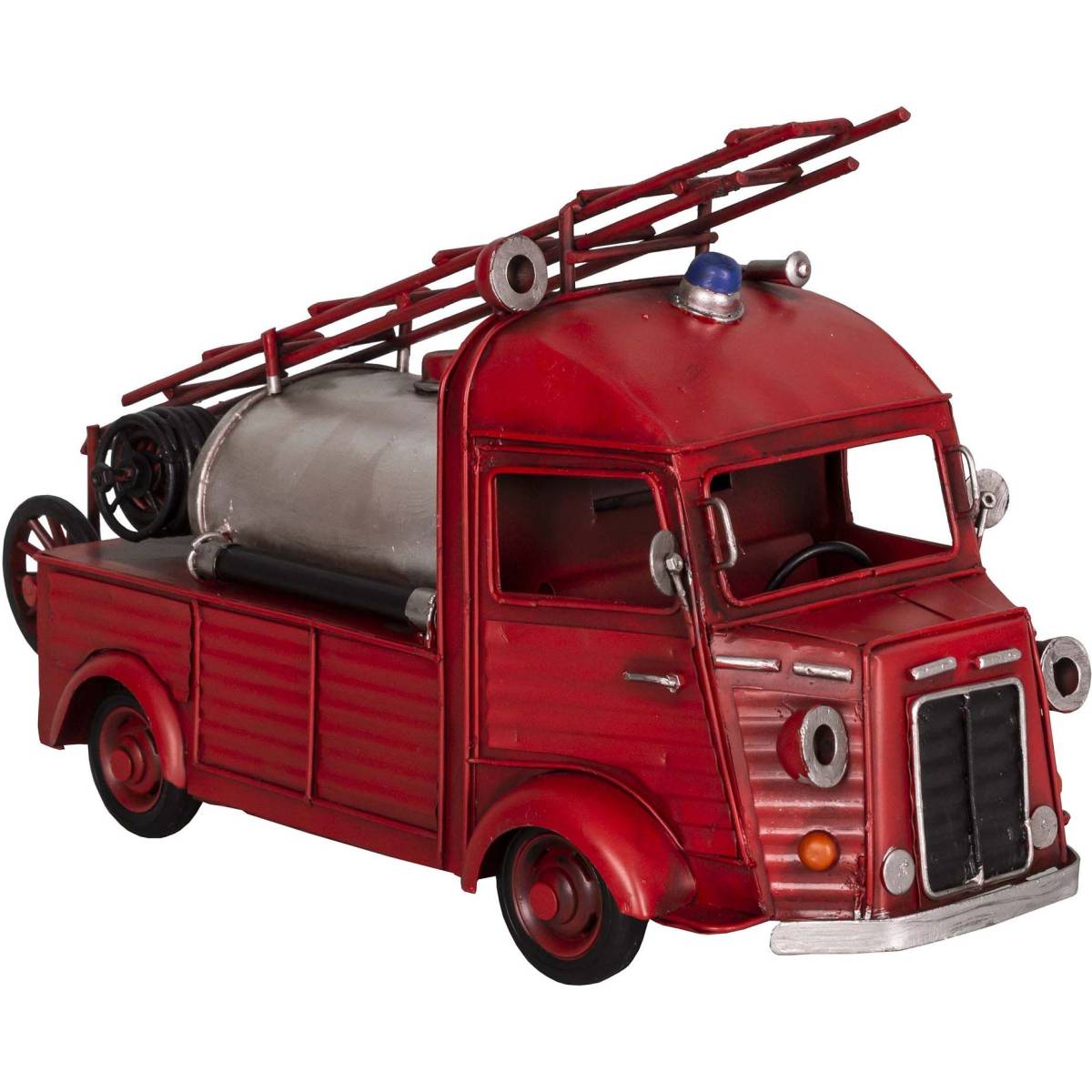Antic Line Creations - Camion de pompier décoratif en métal Antic Line Créations - Imagen 1