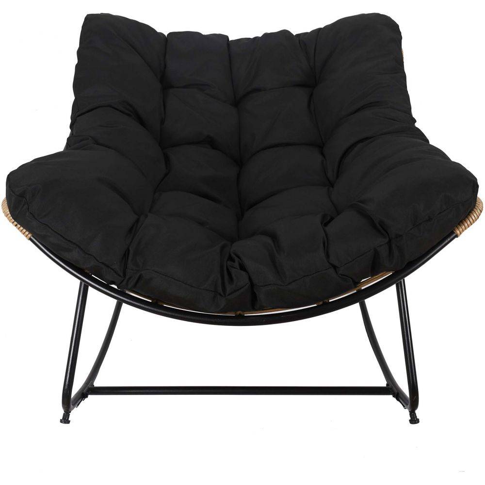The Home Deco Factory - Fauteuil de jardin à bascule Tulum - Image 3