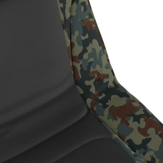 Chaise de pêche acier et tissu camouflage 71 x 45 x 71-81 cm - PANGIVO - Image 10