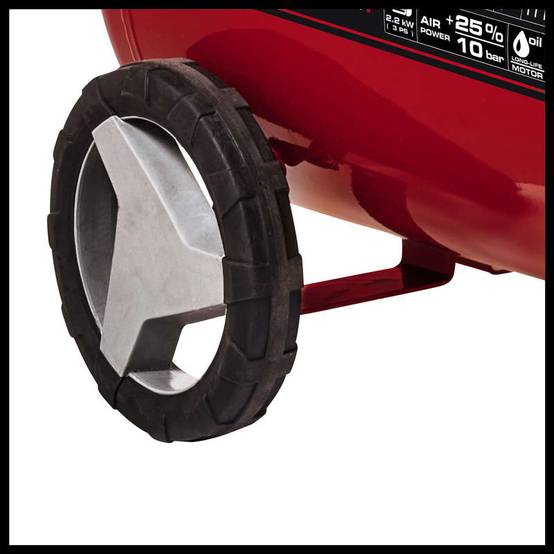 Einhell - Compresseur TE-AC 400/50/10 V - Puissance d'aspiration 400 l/min - Pression max. 10 bar - 2200W Einhell - Image 4