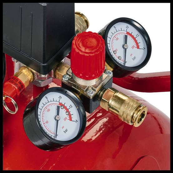 Einhell - Compresseur TE-AC 400/50/10 V - Puissance d'aspiration 400 l/min - Pression max. 10 bar - 2200W Einhell - Image 3