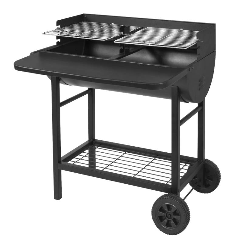 Red Deco - Barbecue à charbon 71 x 35.5cm avec chariot ALABAMA Red Deco - Imagen 3
