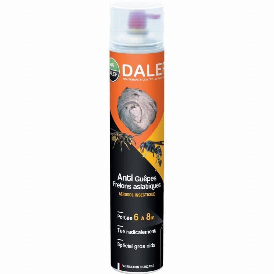 Dalep - Bombe Insecticide DALEP Anti-Guêpes et Frelons asiatiques - Formule Pompier de 750 ML - 450 002
