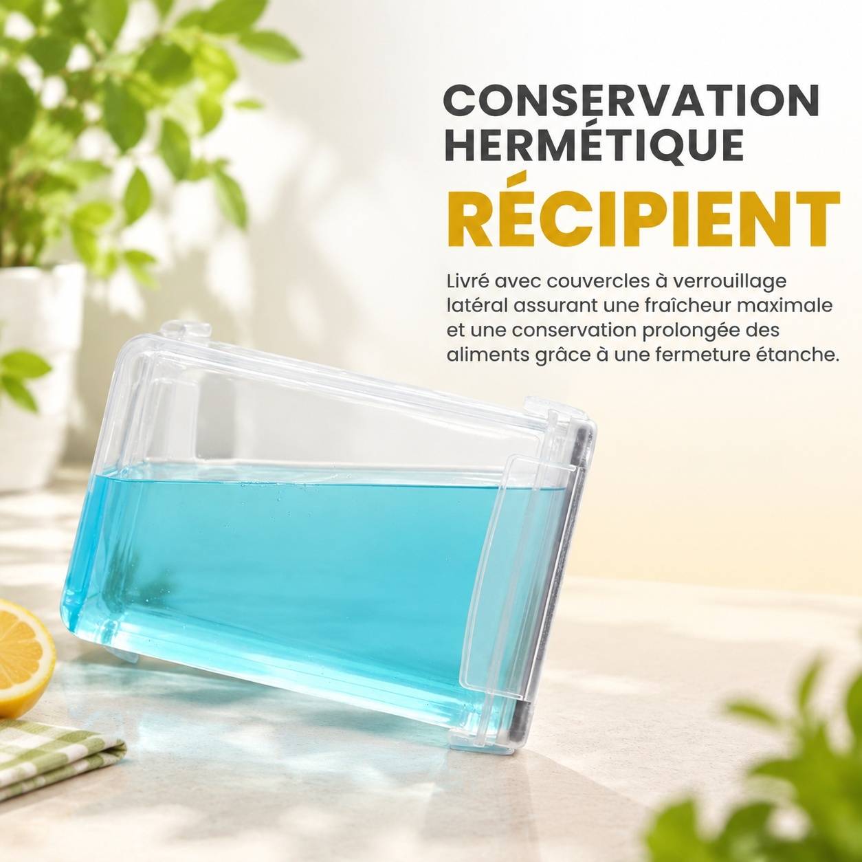 Boîtes de Conservation Alimentaire Hermétiques avec Couvercles Lot de 24 - Image 3