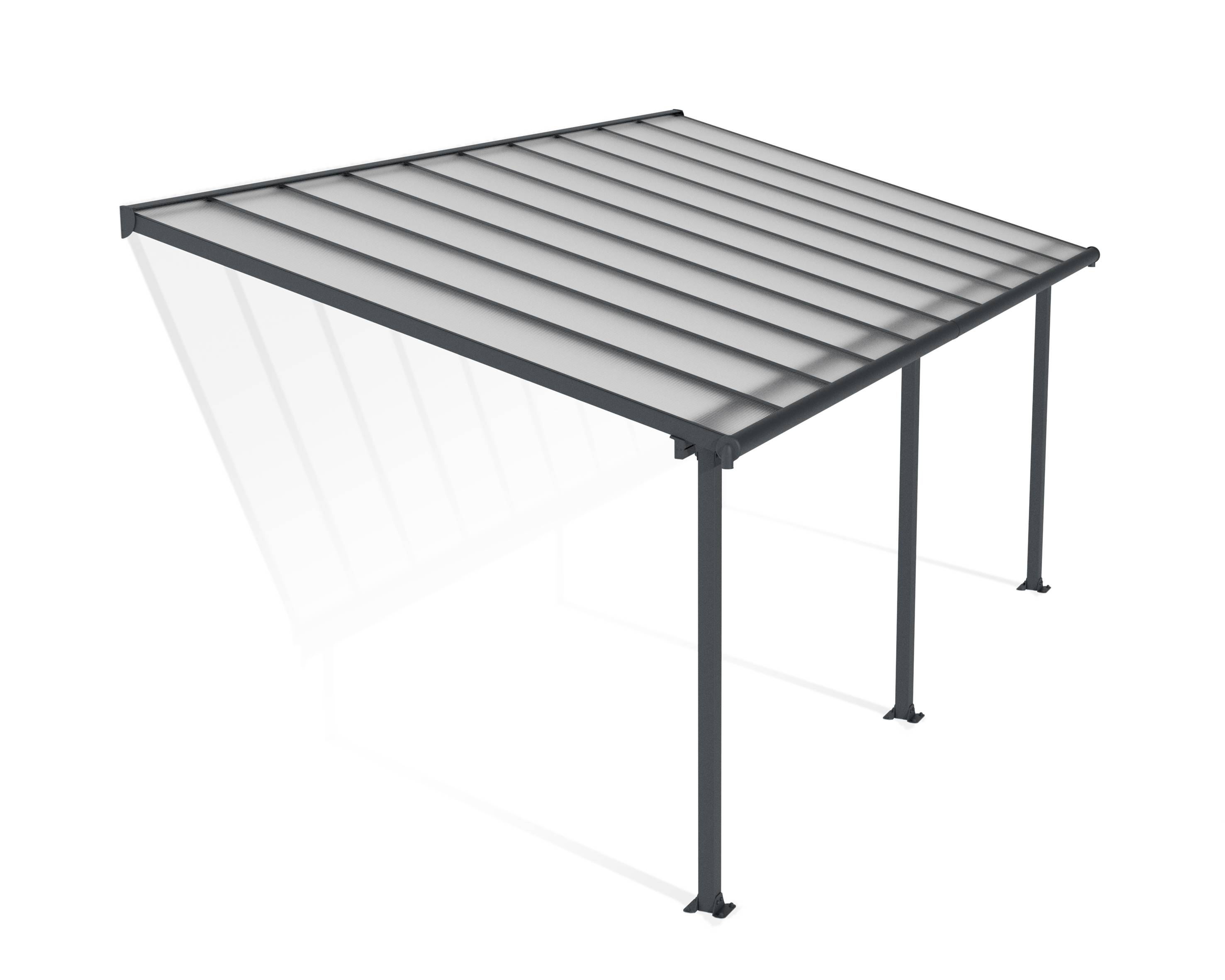 Canopia - Canopia Pergola Olympia 3X6,2 Grise - Imagen 1