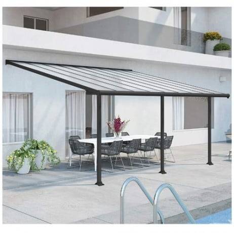Canopia - Canopia Pergola Olympia 3X6,2 Grise - Imagen 3