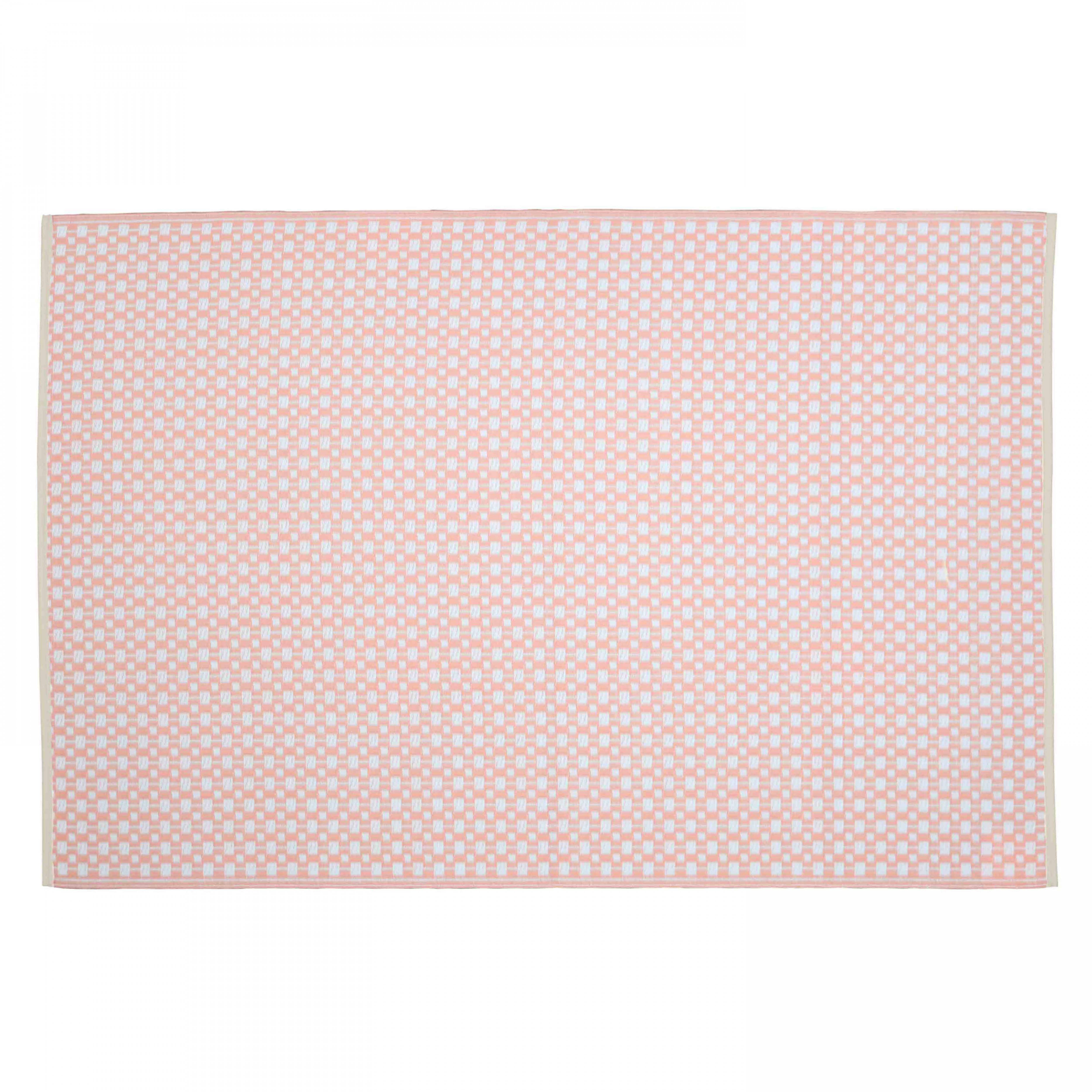 Oviala - Tapis d'extérieur en polypropylène recyclé rose 230 x 160 cm - Oviala - Imagen 2