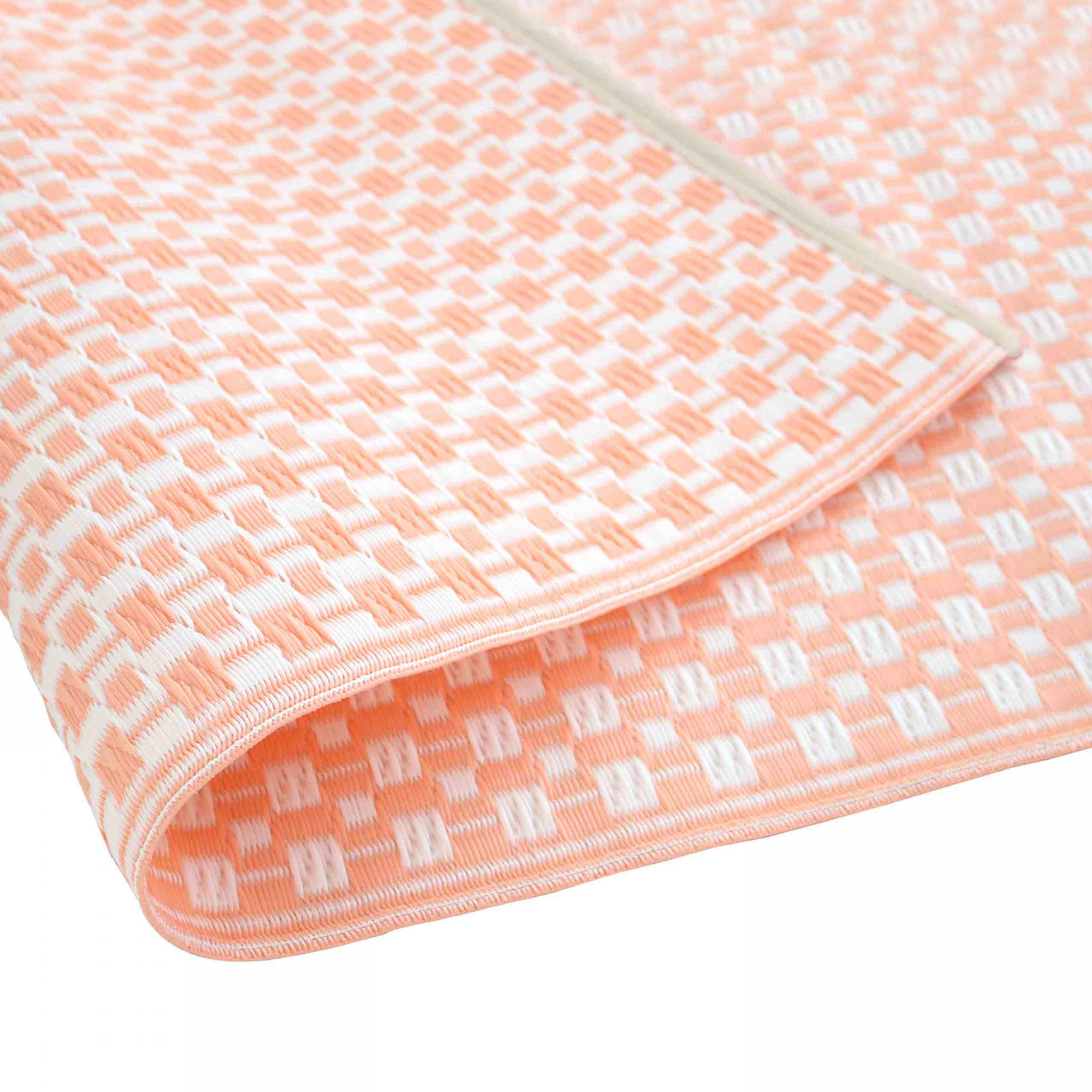 Oviala - Tapis d'extérieur en polypropylène recyclé rose 230 x 160 cm - Oviala - Imagen 3