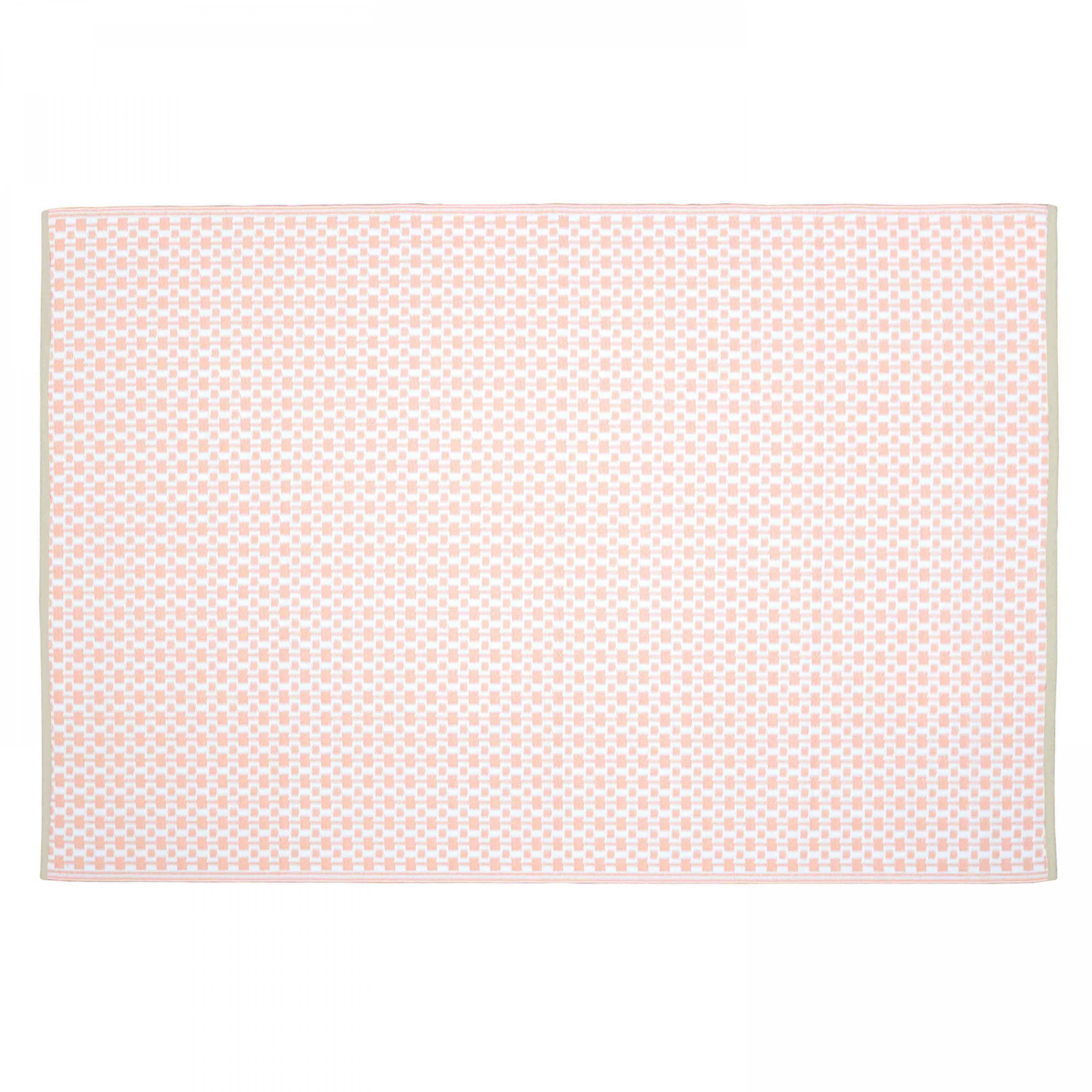 Oviala - Tapis d'extérieur en polypropylène recyclé rose 230 x 160 cm - Oviala - Imagen 1