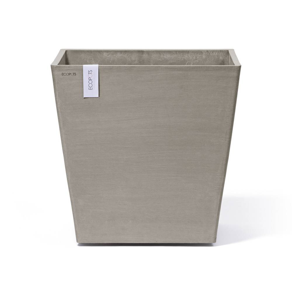 Ecopots - Grand pot sur roues Rotterdam 50 Taupe - 50 x 50 x H. 49,2 cm - 76,3 L ECOPOTS - Imagen 3