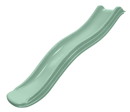 Toboggan Swing King 1,75 mètre vert pastel