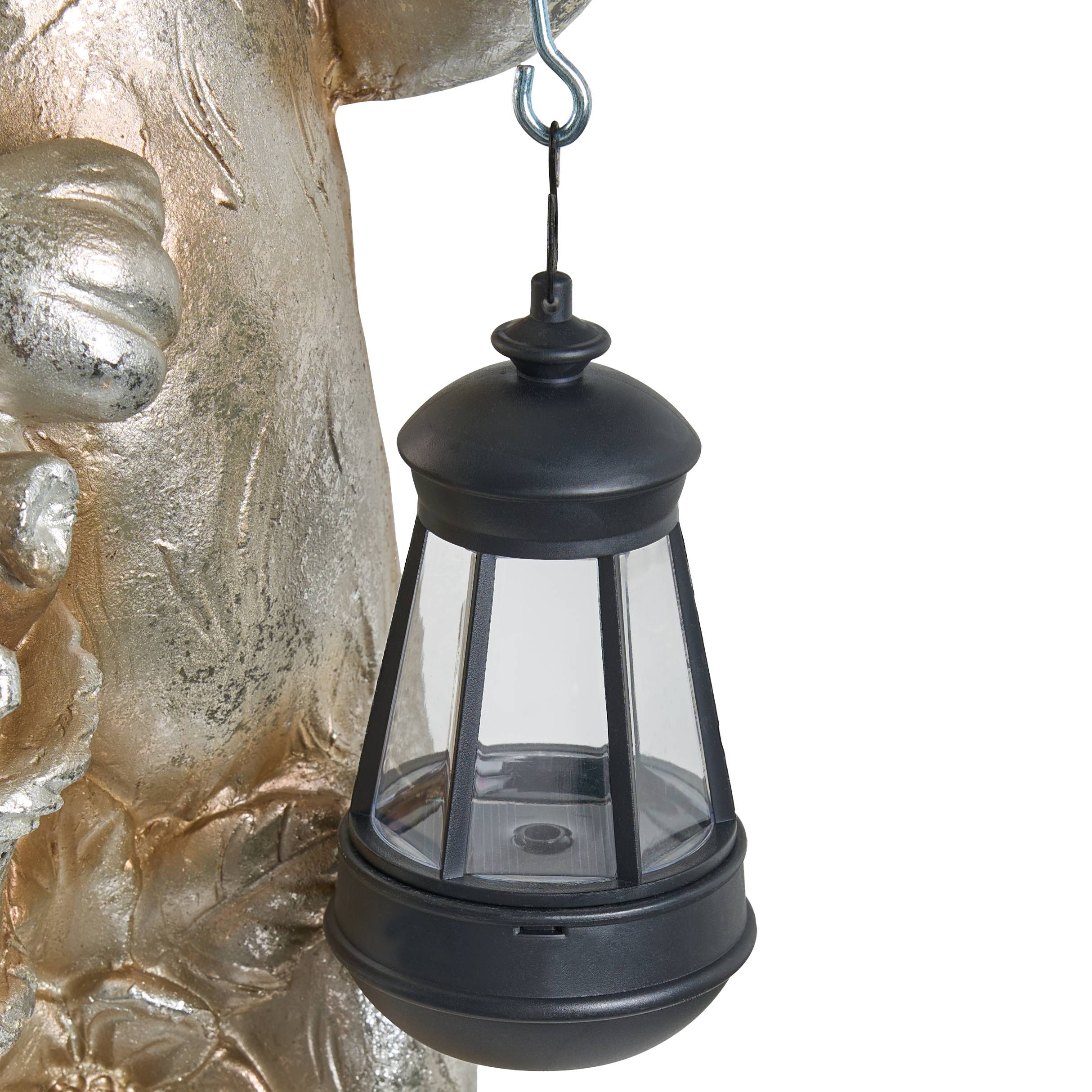 Beliani - Statue de jardin Oxyde de magnésium Doré OTTERUP - 23x26x72- Beliani - Image 7