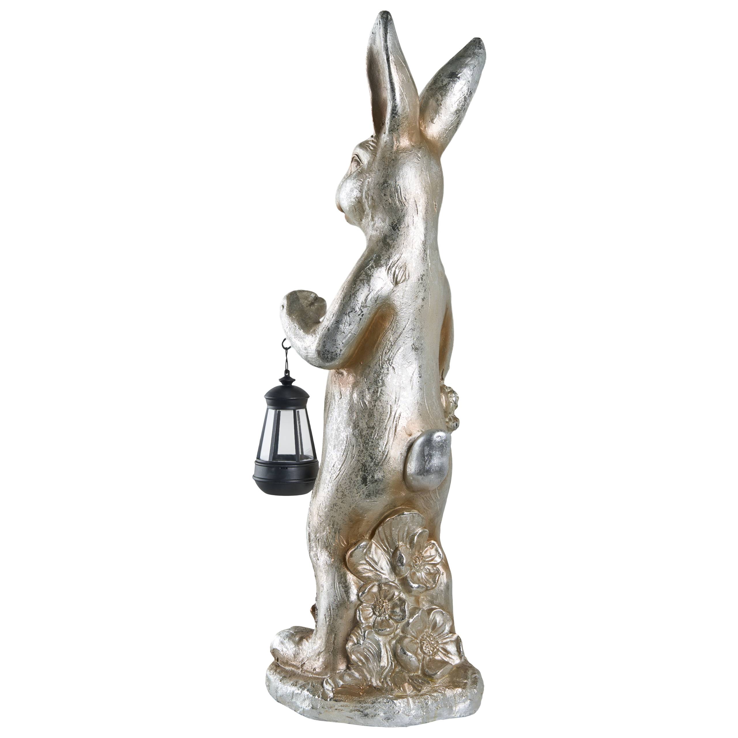 Beliani - Statue de jardin Oxyde de magnésium Doré OTTERUP - 23x26x72- Beliani - Image 5