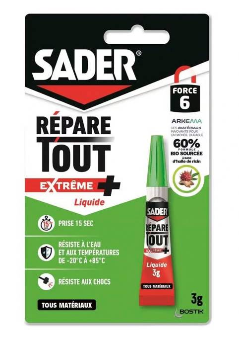 Sader - REPARE TOUT EXTREME+ LIQ. TUBE 3G - Image 1