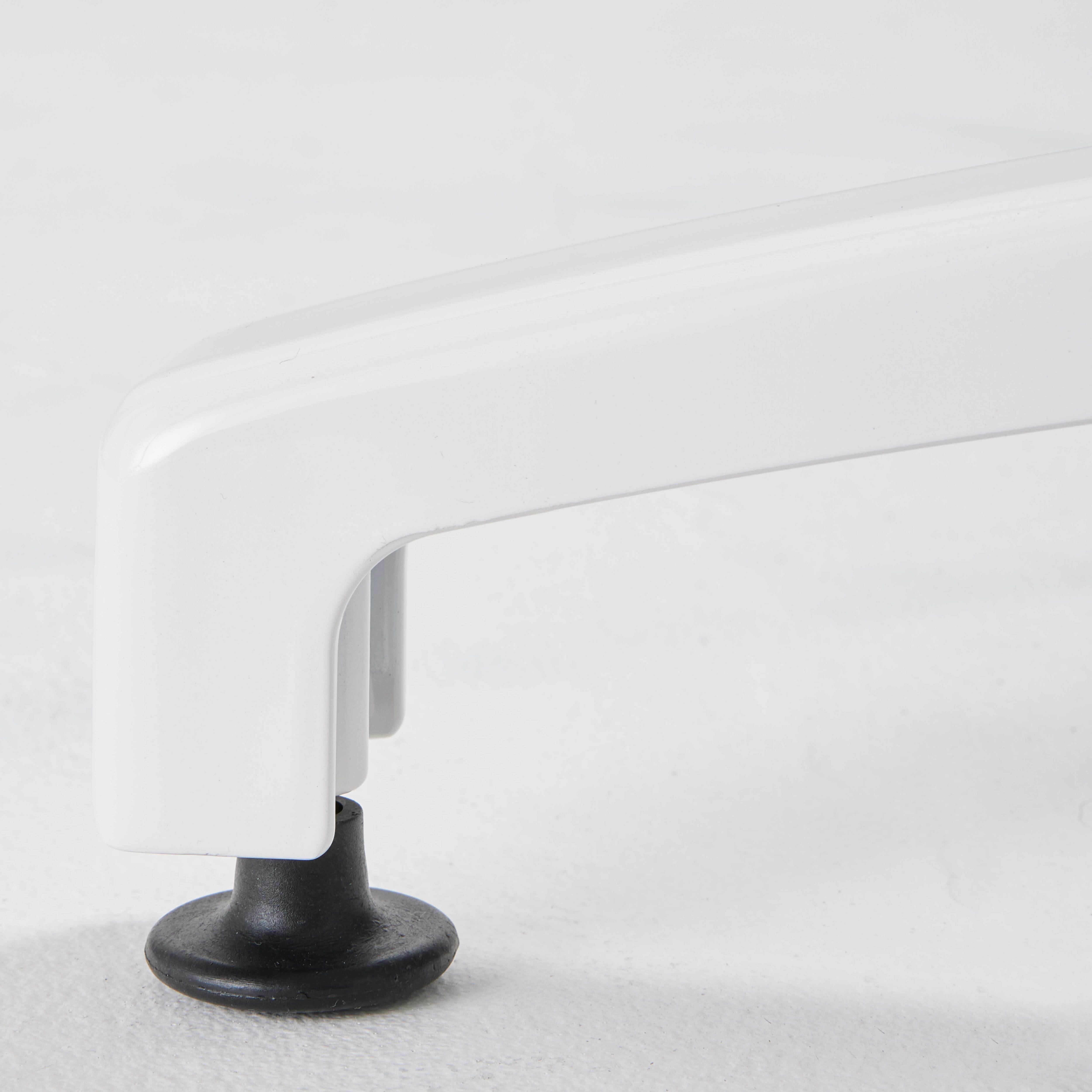 Oviala - Ensemble table haute stratifié chêne naturel et 2 chaises blanc - Oviala - Imagen 5