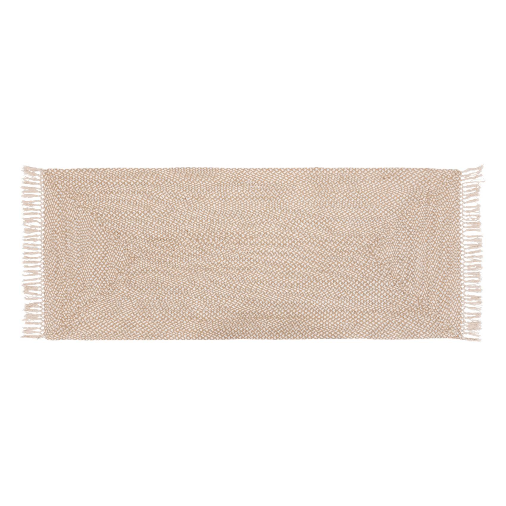 Atmosphera - Tapis de couloir en jute et coton mélangé - ATMOSPHERA - Coton/Jute - Beige - Imagen 1