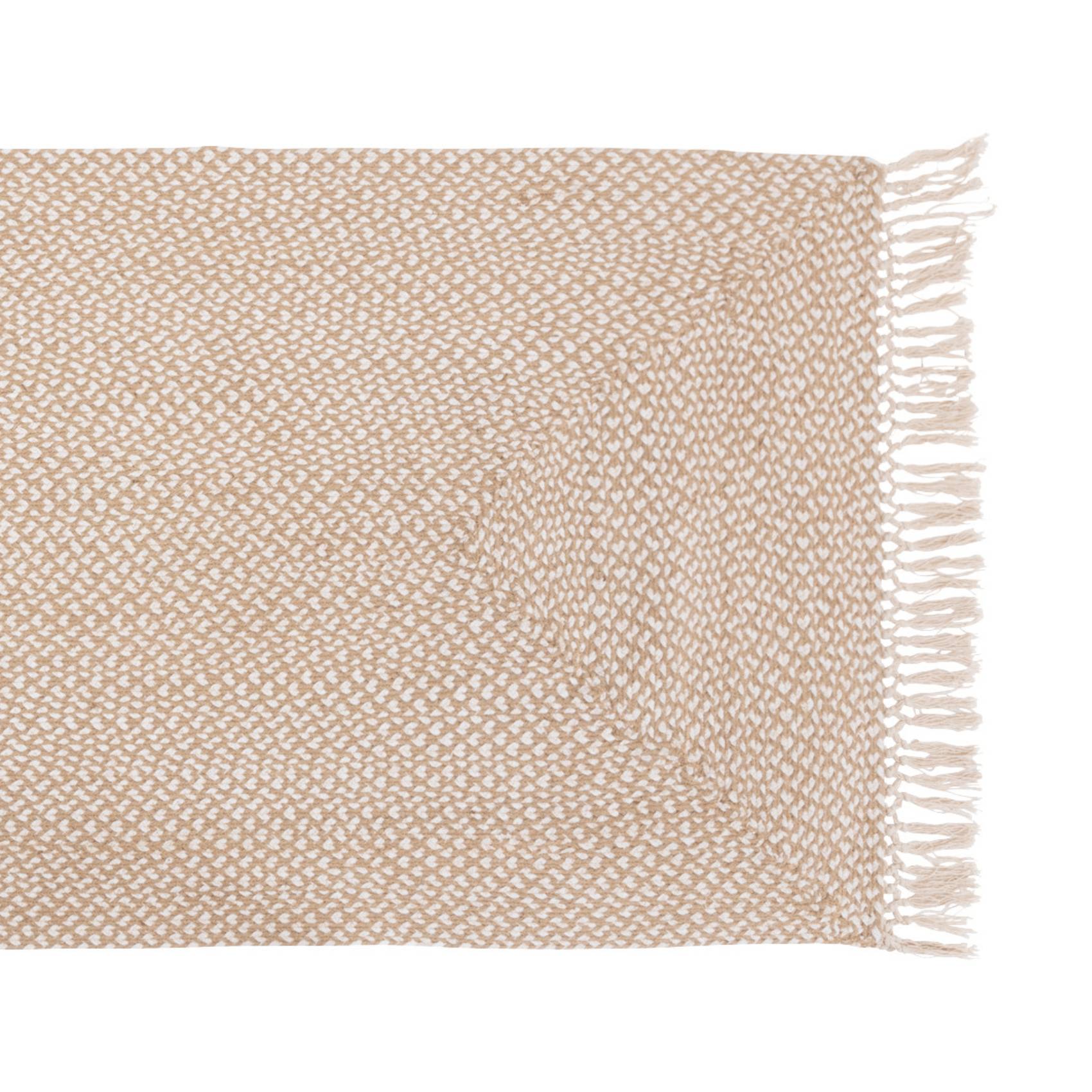 Atmosphera - Tapis de couloir en jute et coton mélangé - ATMOSPHERA - Coton/Jute - Beige - Imagen 3