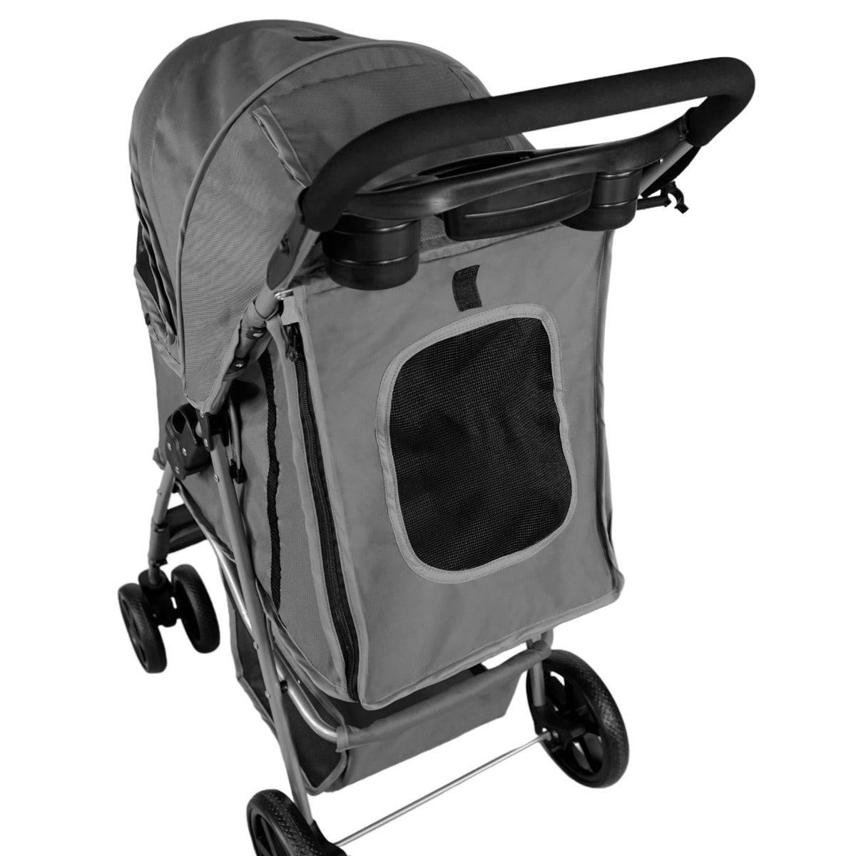 Monstershop - Poussette pour Animal de Compagnie – Grise - Monstershop - Imagen 3