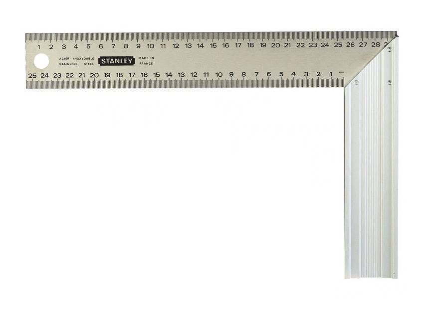 stanley - équerre de menuisier 400mm lame inox - STANLEY - 1-45-687 - Image 1