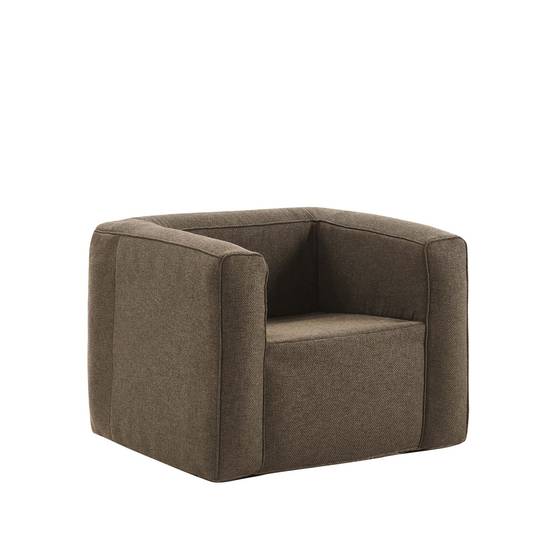Fauteuil gonflable Terracotta - Intérieur et extérieur - Couleur Camel - Imagen 1