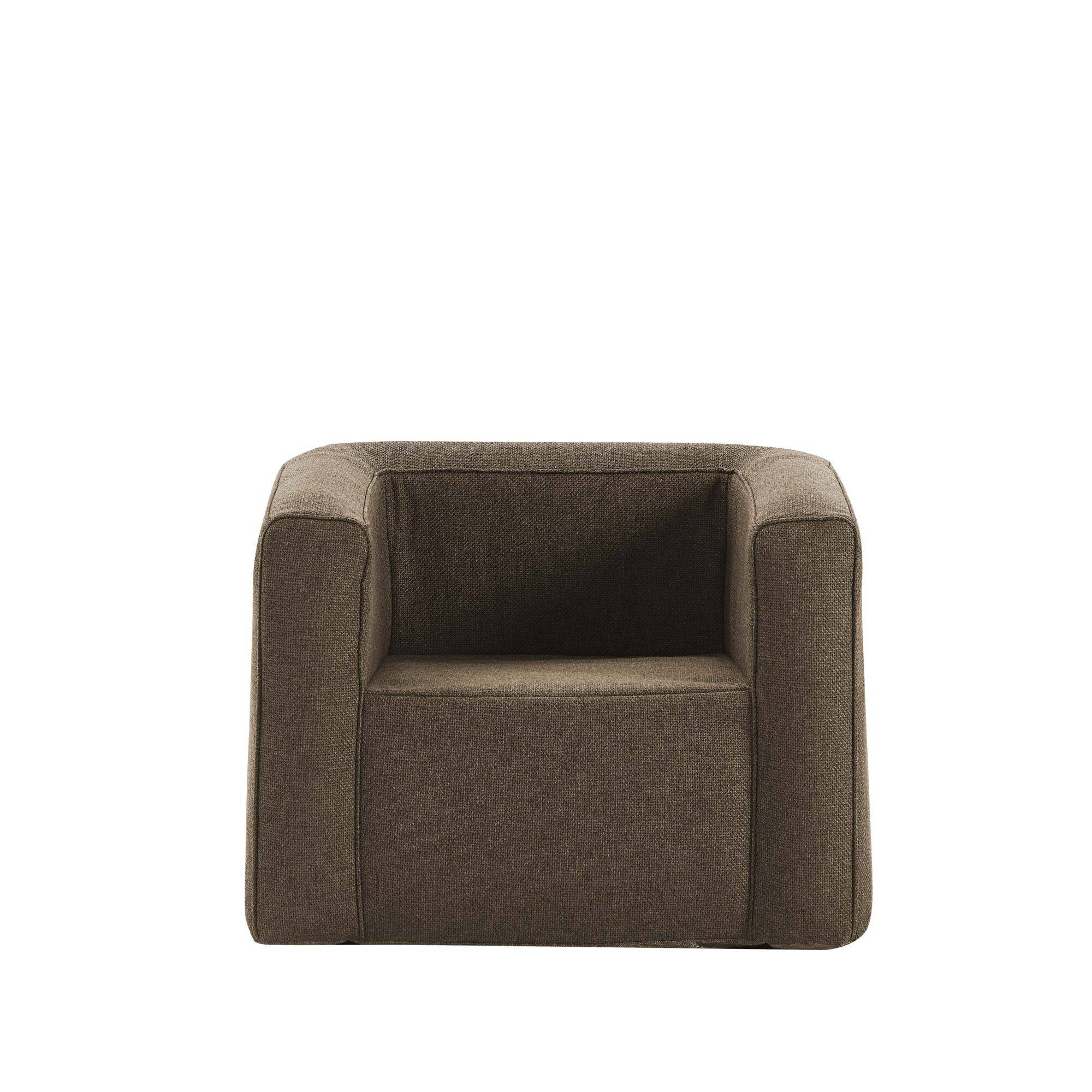 Fauteuil gonflable Terracotta - Intérieur et extérieur - Couleur Camel - Imagen 2