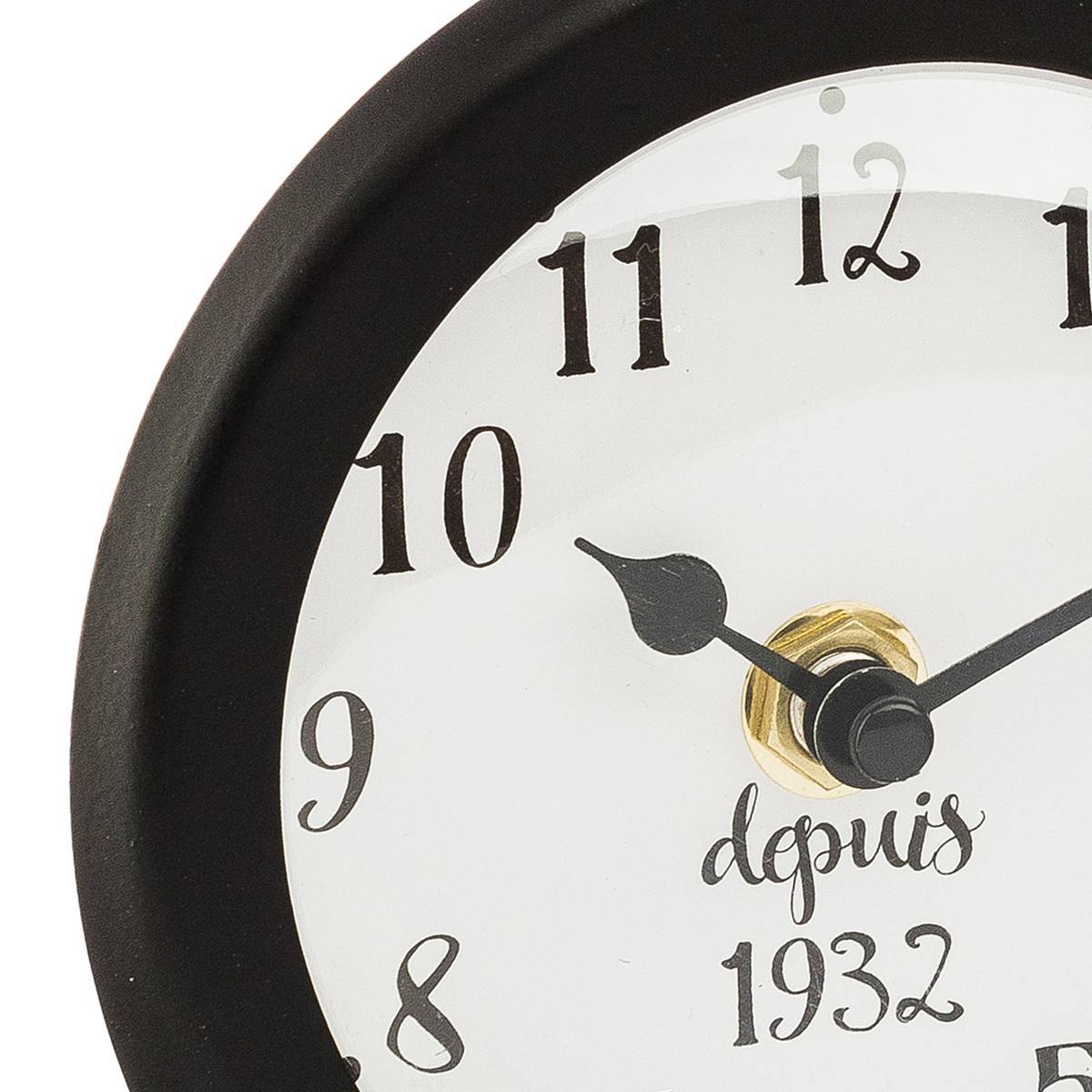 Atmosphera - Horloge vélo à poser métal noir H18cm - Atmosphera Créateur d'intérieur - Imagen 2