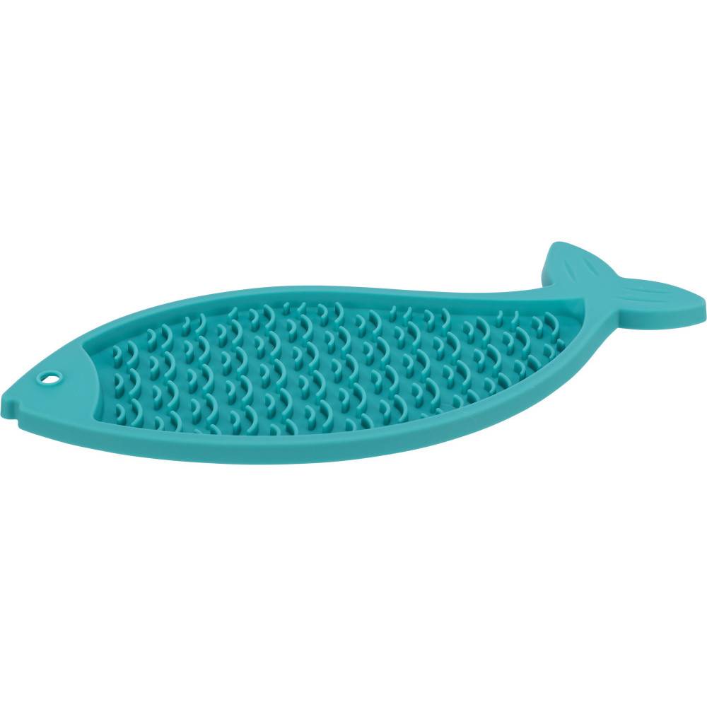Trixie - Table à lécher Lick'n'Snack en forme poisson  28 cm pour chat - Imagen 5