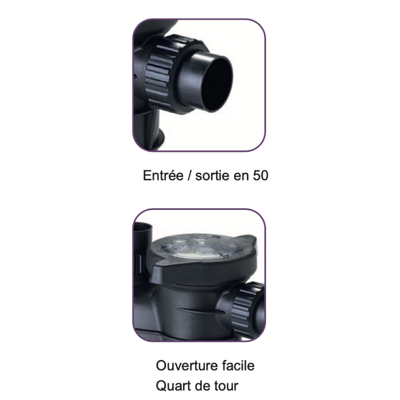 Hayward - Pompe de filtration Hayward Powerline Type 0,75 cv monophasé 13 m3/h - Imagen 2