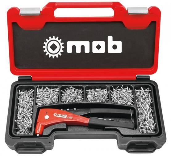 Coffret pince à riveter + 500 rivets -MOB - Image 1