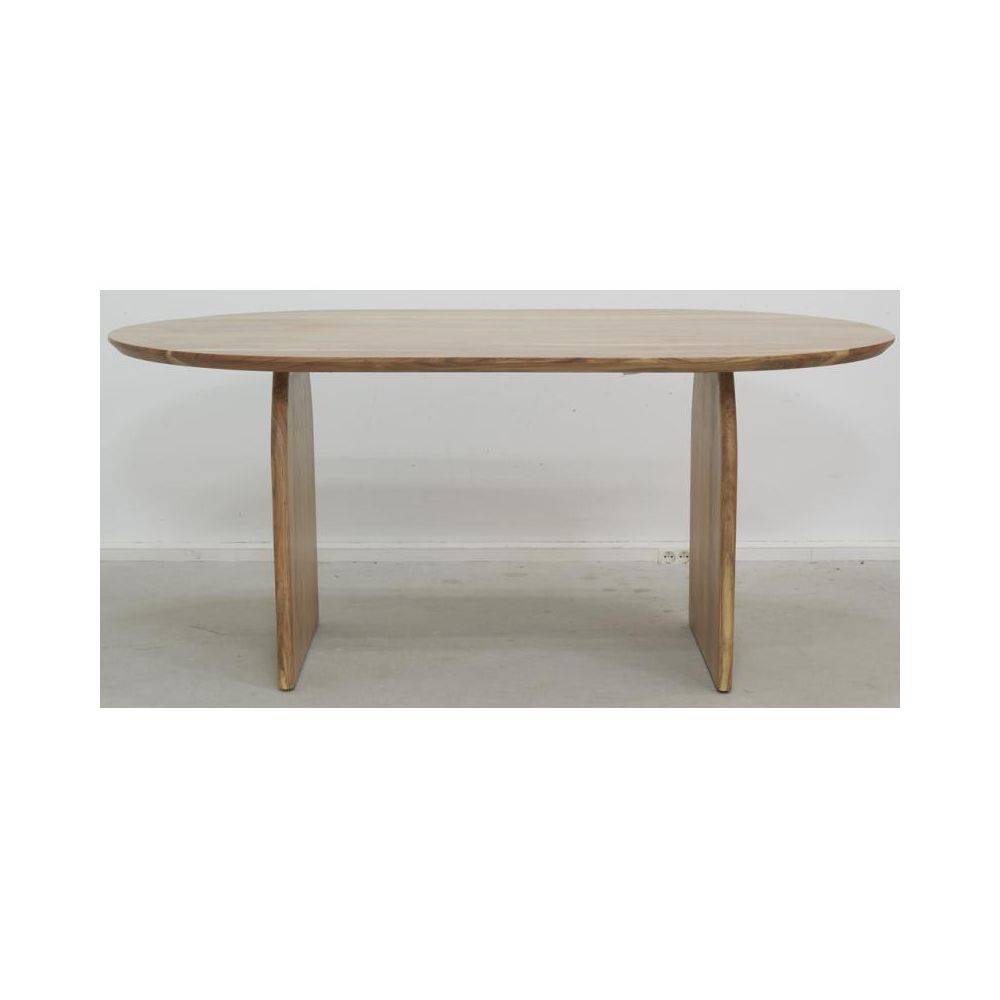 Aubry Gaspard - Table ovale en acacia - Imagen 3