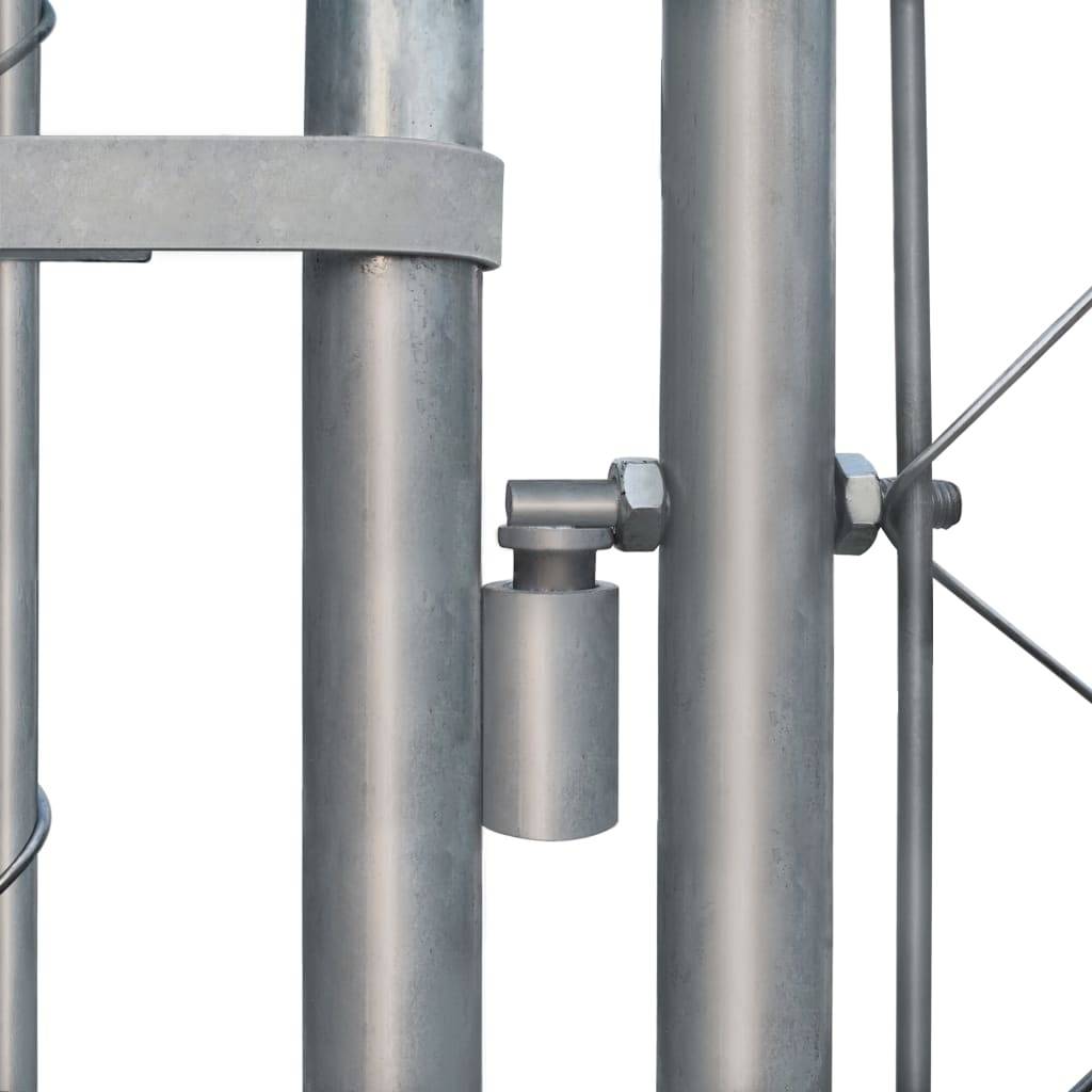 Vidaxl - Chenil extérieur pour chiens Acier galvanisé 2x2x1 m vidaXL 170819 - Imagen 5