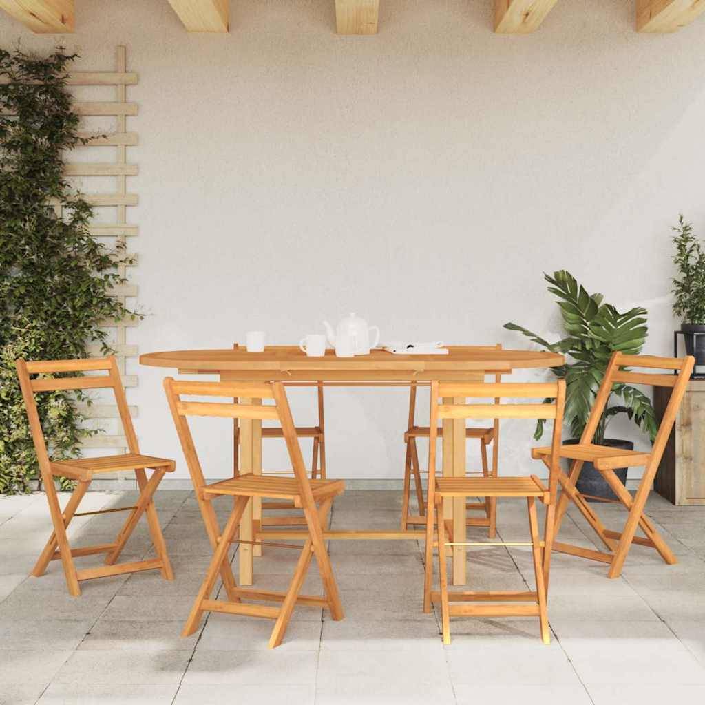 Table extensible de jardin bois de teck solide 110-160 x 80 x 75 cm - PANGIVO - Image 3