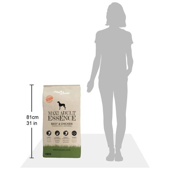 Vidaxl - Nourriture sèche chiens Maxi Adult Essence Beef & Chicken 15 kg vidaXL 170492 - Image 3