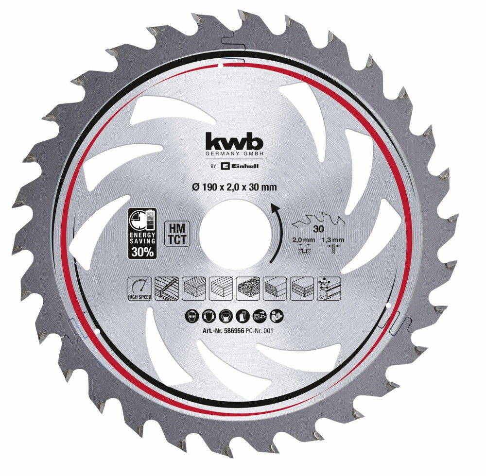 Kwb By Einhell - Lame de scie circulaire 190x30 mm - KWB by Einhell