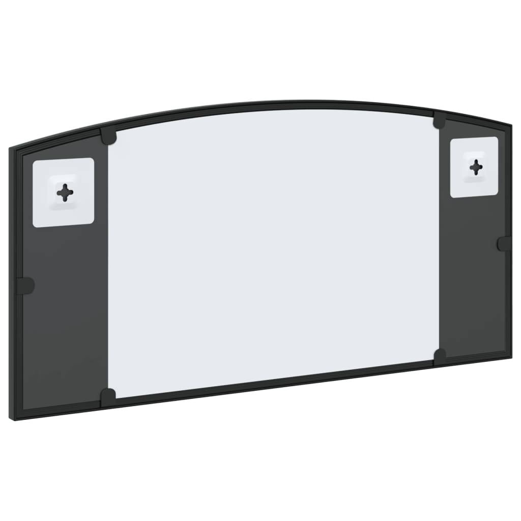 Maison Chic - Miroir mural noir 60x30 cm arche fer Maison Chic - Image 5