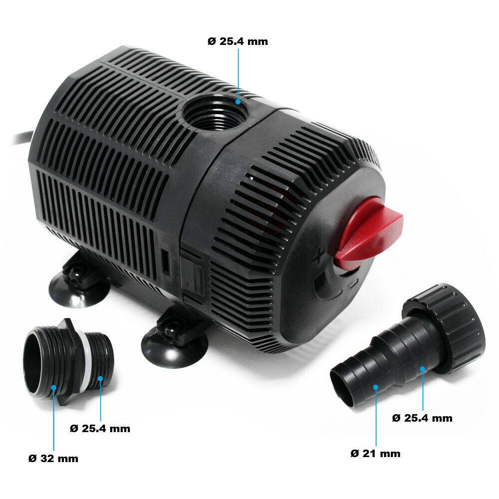 Helloshop26 - Pompe de bassin filtre eco 45 watts 2700 litres par heure - Imagen 2