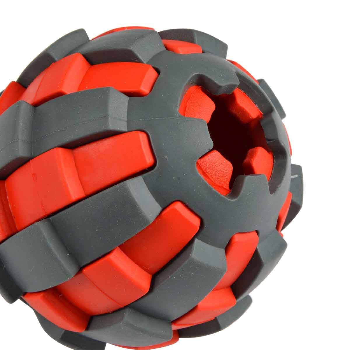 Love Story - Jouet pour Chien Distributeur "Balle" 7cm Rouge - Image 2
