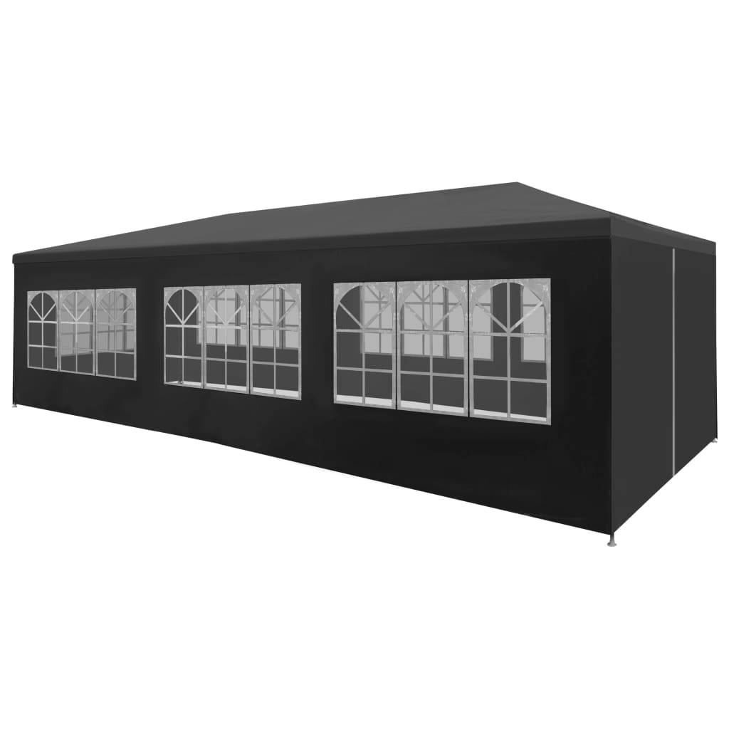 Maison Chic - Tonnelle de jardin - Tente de réception 3x9 m Anthracite - Meuble Pro - Imagen 2
