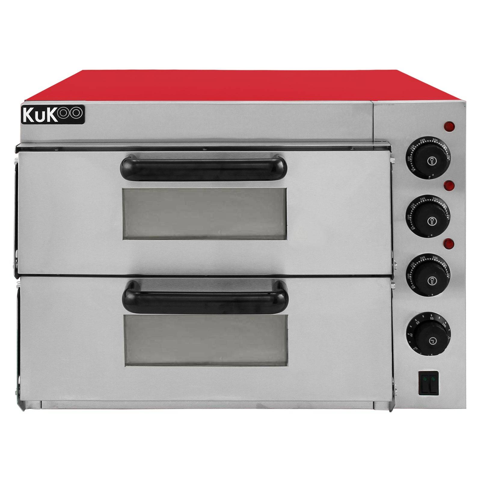 Kukoo - KuKoo Four Electrique de Pizza 40cm à Double Pont - Image 3