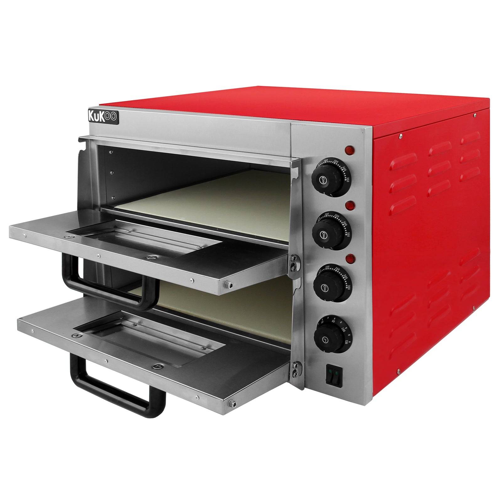 Kukoo - KuKoo Four Electrique de Pizza 40cm à Double Pont - Image 2