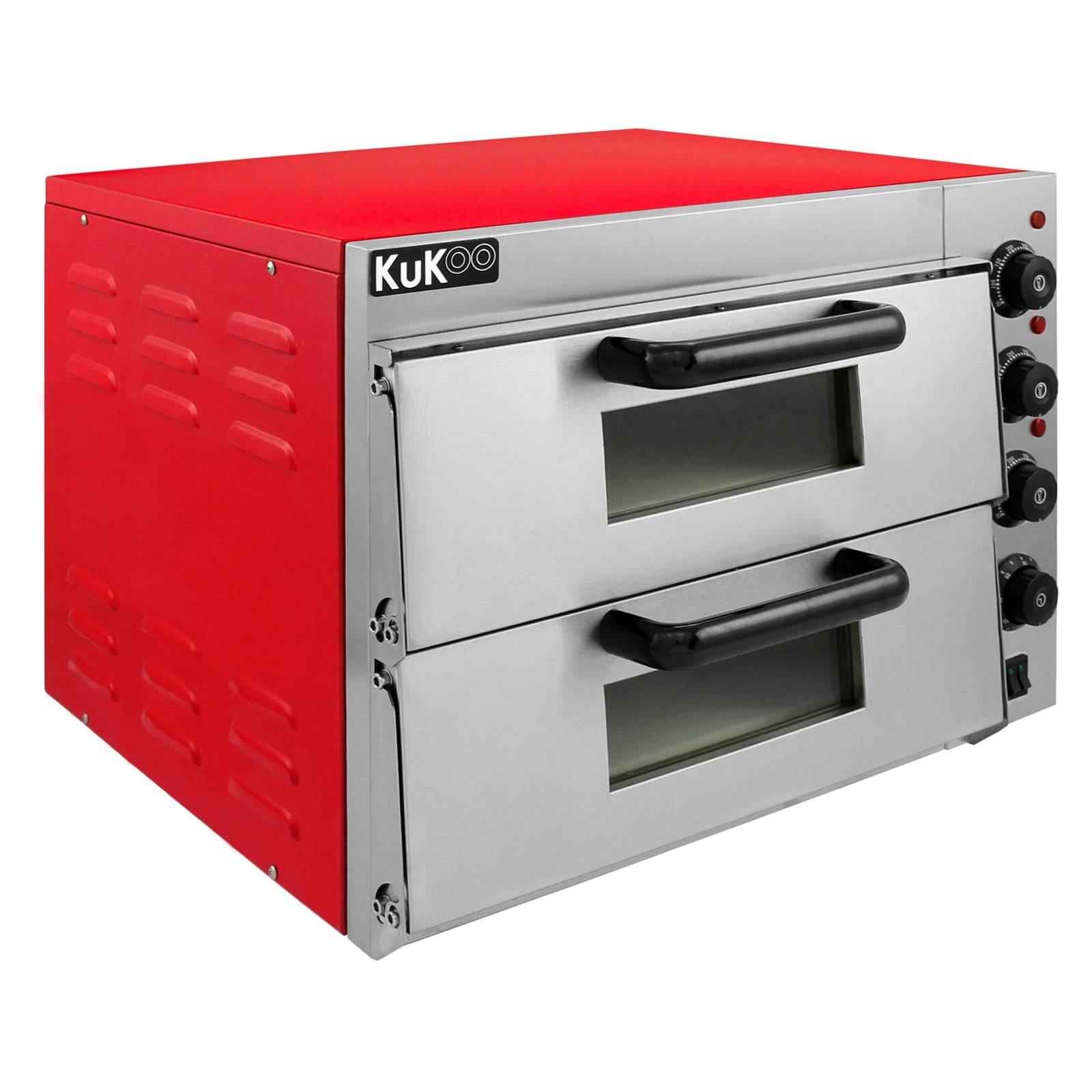 Kukoo - KuKoo Four Electrique de Pizza 40cm à Double Pont - Image 4