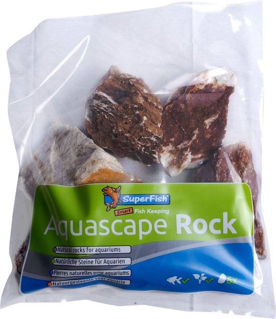 Superfish - Roches décoratives Aquascape Cliff Rock 6 pièces 5 kg - SUPERFISH